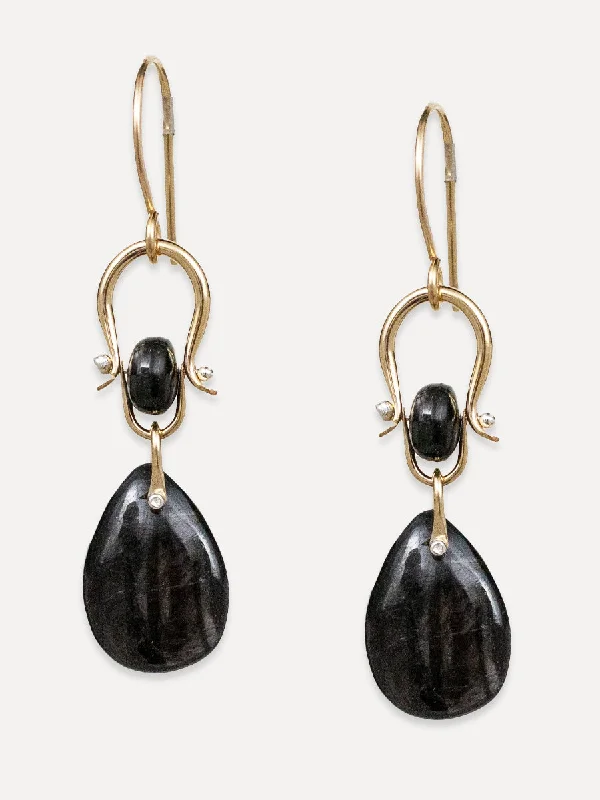 Subtle dangle earrings-Samira Earrings