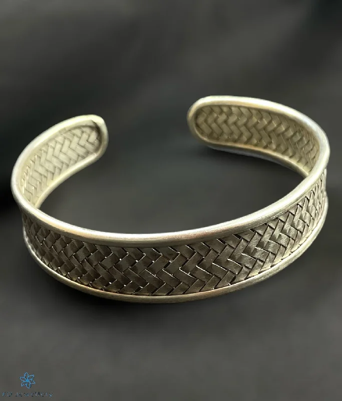 Retro charm bangles-The Vachya Silver Bracelet