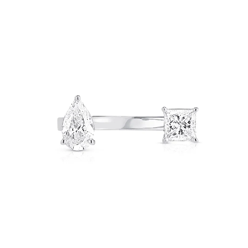 Flat bow rings-Reign Ring