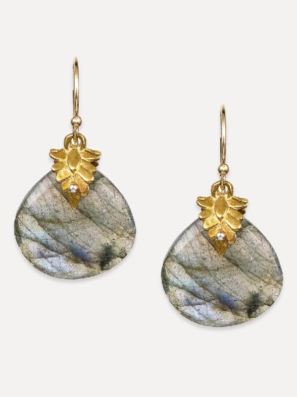 Thick cuff earrings-Laurel Earrings