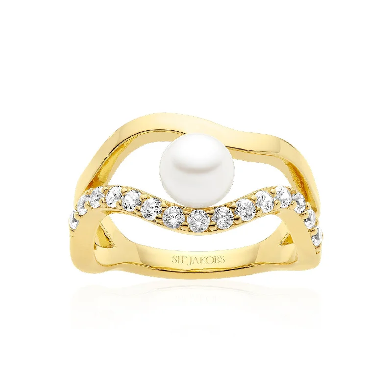 Solid gold rings-Ring Ponza