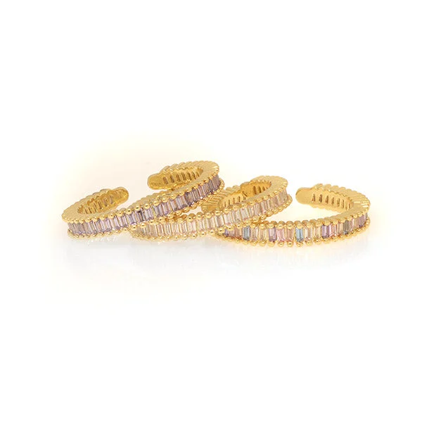 Flat twist rings-Baller Ring