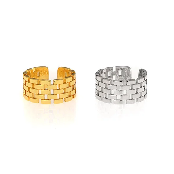 Fox design rings-Brick Ring