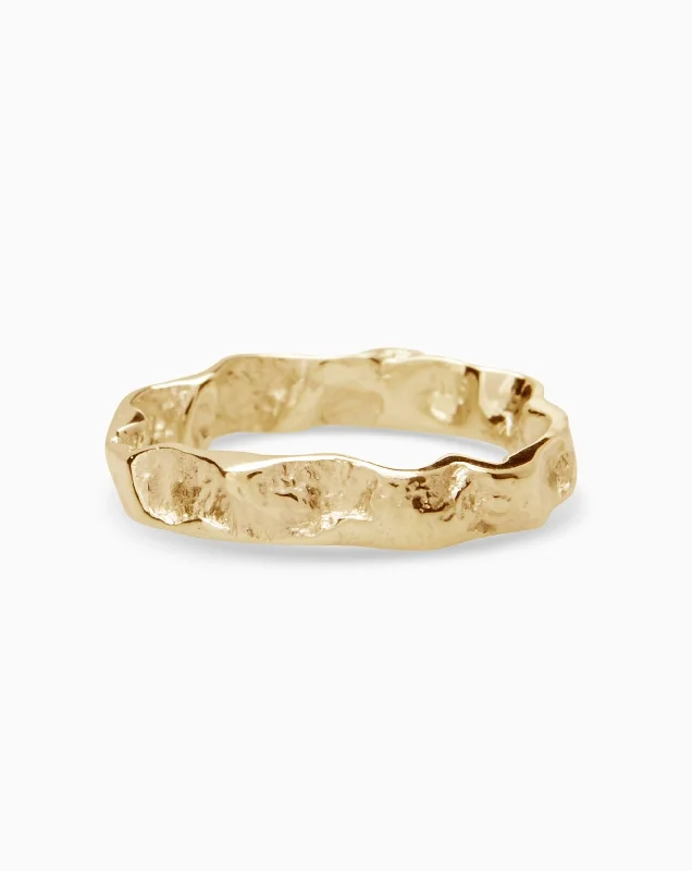 Daisy rings-Arc Ring | Solid Gold