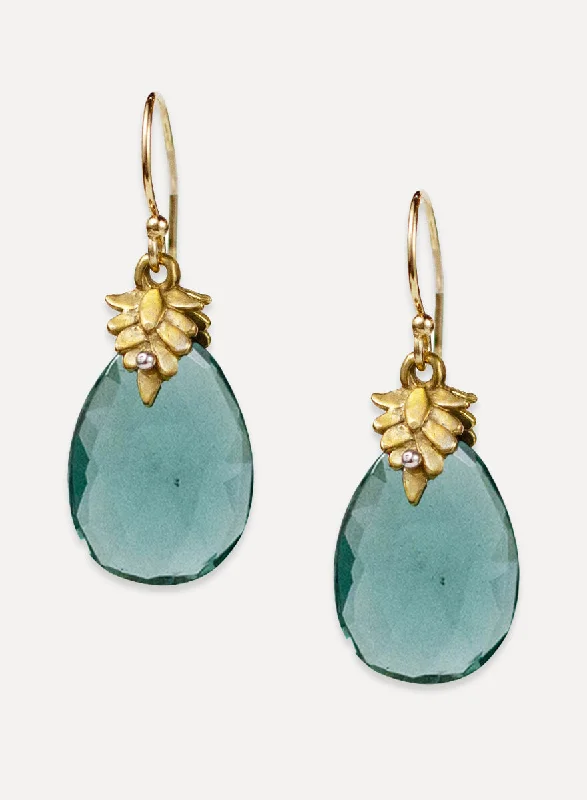 Fine charm earrings-Lombard Earrings