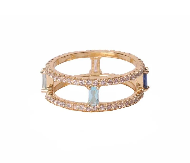 Vivid druzy rings-Vita Ring