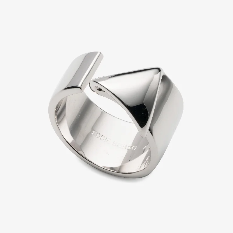 Sculptural cocktail rings-FOLDED RING