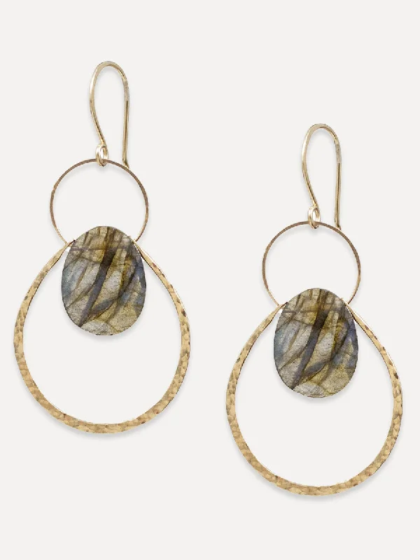 Tide design earrings-Cali Earrings