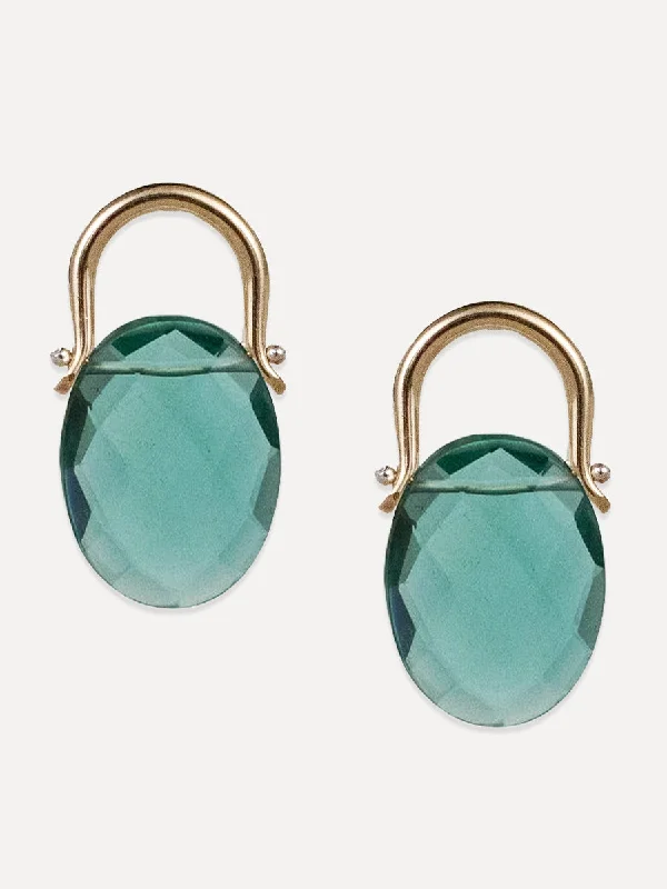 Matte texture earrings-Sasha Earrings