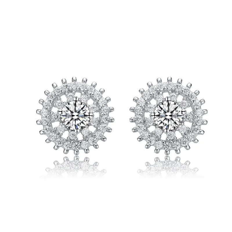 Full moon earrings-La Scène Wreath Stud Earrings