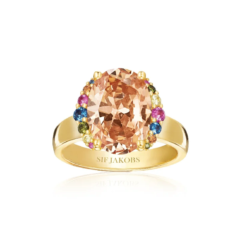 Faith charm rings-Ellisse Grande Ring