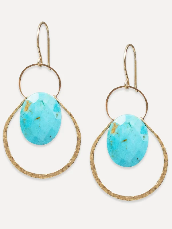 Playful gem earrings-Cali Earrings