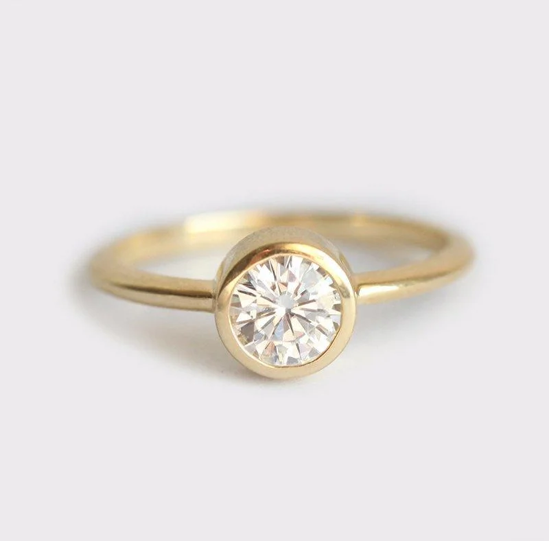 Radiant star engagement rings-Pia Diamond Ring