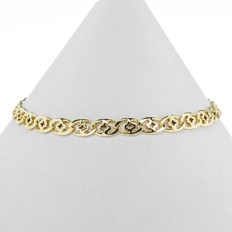 Tiny wing bangles-Modern Mariner Link 8.2" Chain Bracelet in 14K Yellow Gold