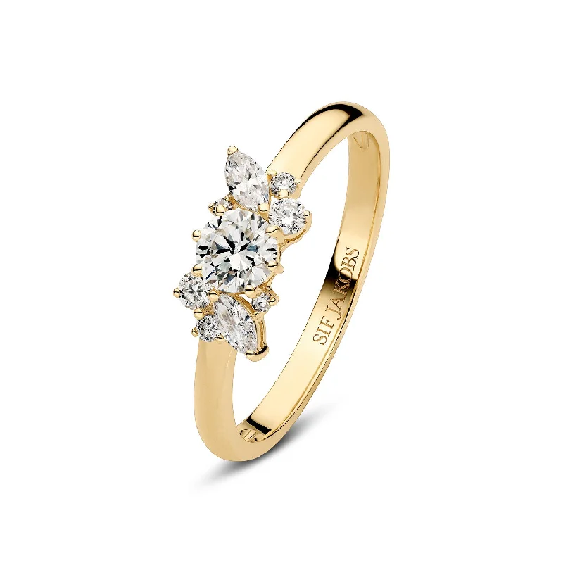 Secure clasp rings-Ring Lovere - with lab-grown diamonds