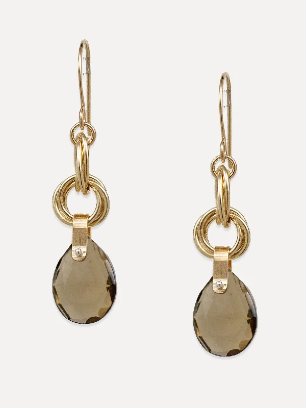 Subtle drop earrings-Dolly Earrings