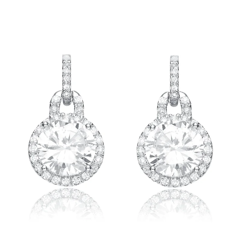 Smooth stud earrings-Audrey Gleaming Drop Earrings