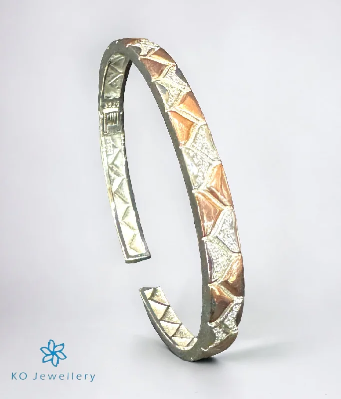 Drape-style bangles-The Gilt Silver Rosegold Bracelet