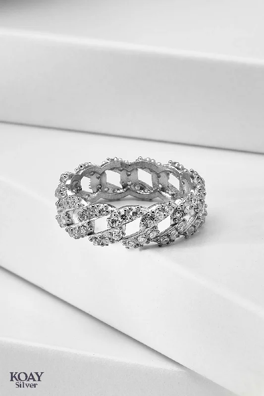 Hand-polished rings-Zircon Gourmet Ring