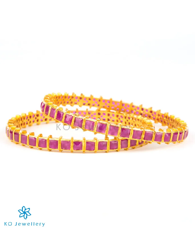 Light filigree bangles-The Raag Silver Kemp Bangle (Size/2.2/2.4/2.6/2.8)