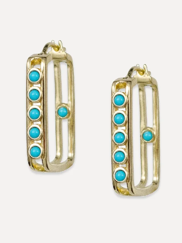 Pure stud earrings-Tangier Hoops