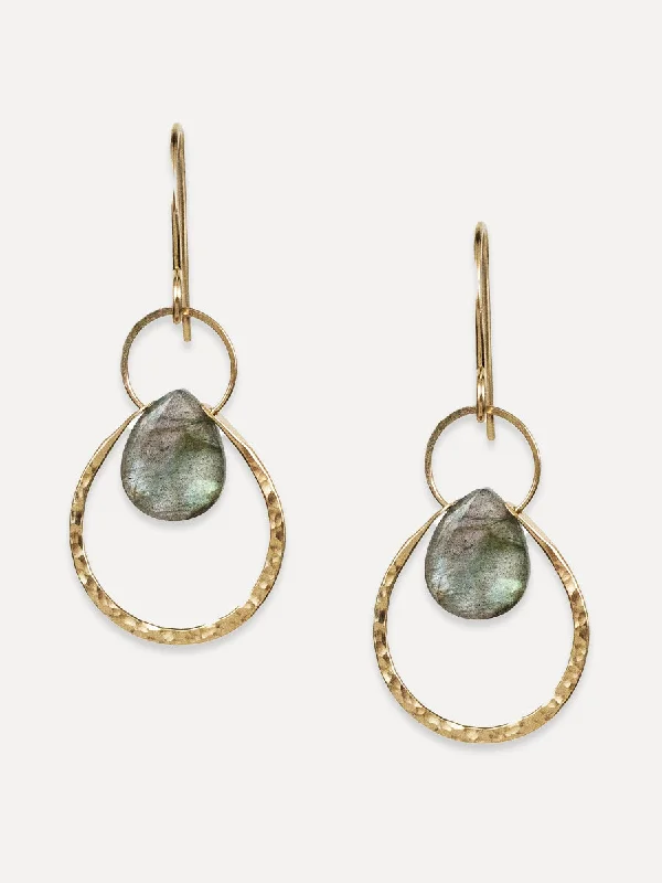 Thick bar earrings-Ophelia Earrings